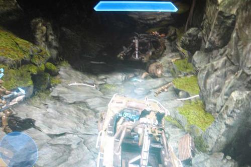 Warthog wreckage. This does not bode well...