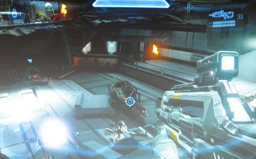 My first Warthog! Technically anyway. Parked in the ship's wreckage but I think the Covenant got there first.